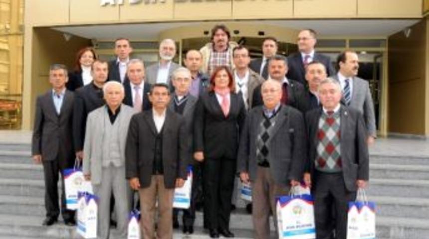 Yenipazar K&ouml;y Muhtarları&rsquo;ndan Başkan &Ccedil;er&ccedil;ioğlu&rsquo;na Ziyaret