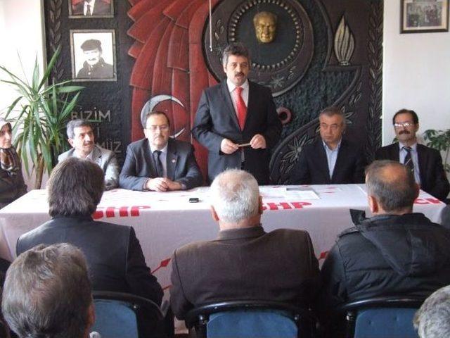 Chp İl Başkanı Karan Ak&ccedil;aabat&rsquo;ta Konuştu 1