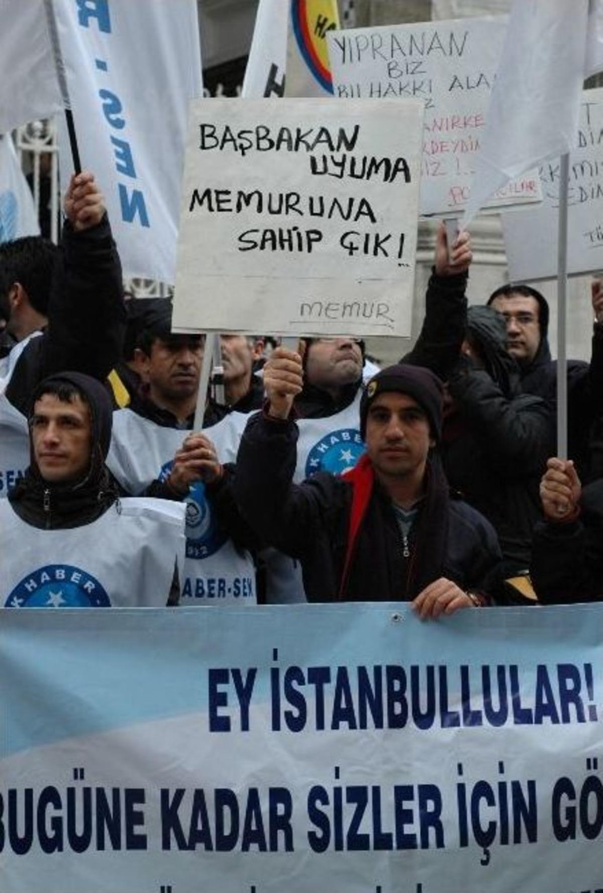 Postacılar Yıpranma Hakkı İ&ccedil;in Eylem Yaptı