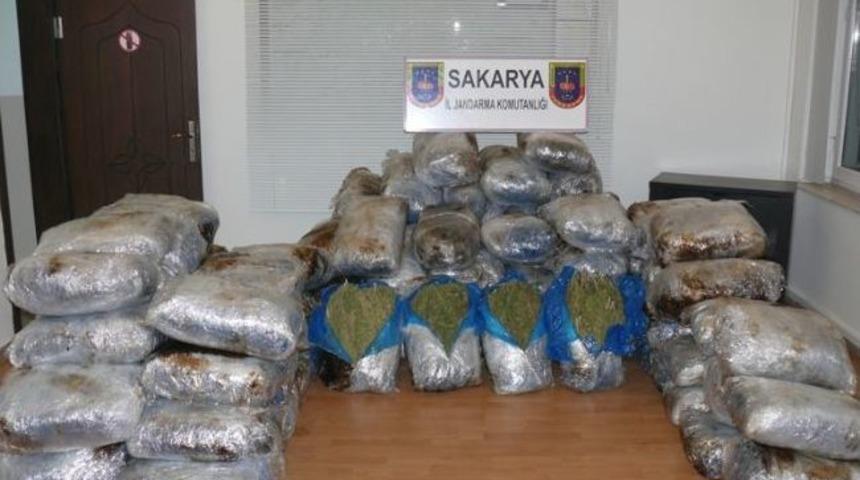 Sakarya'da 516 Kilo Esrar Ele Ge&ccedil;irildi