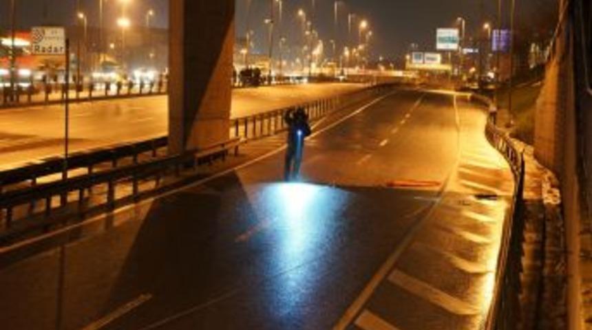 E-5'te bomba paniği!