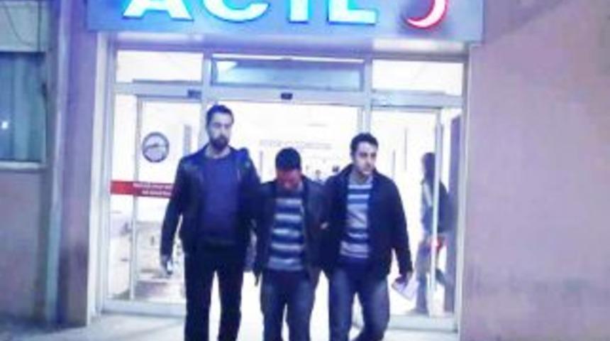 Motosiklet hırsızı su&ccedil;&uuml;st&uuml; yakalandı