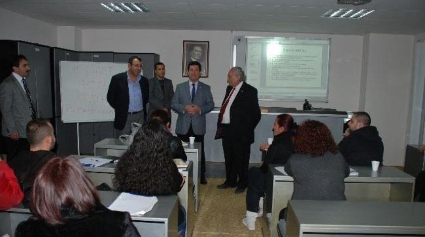 Ak Parti Aydın Milletvekili G&uuml;ltekin Kılın&ccedil; Kuşadası Ticaret Odası&rsquo;nı Ziyaret Etti