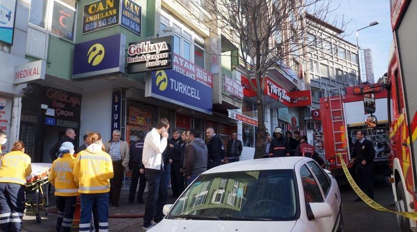 Ankara'da yangın faciası: 1 ölü