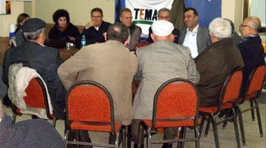 Tema Aydınlı &Uuml;reticilerle Toprağı Konuşuyor