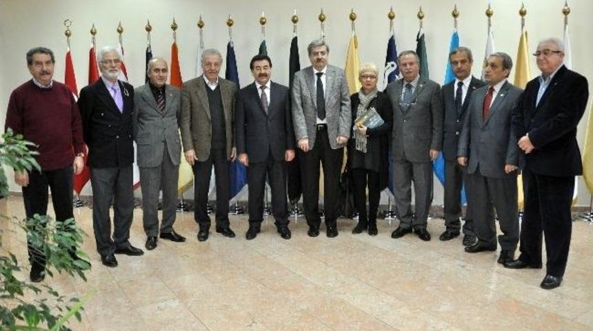 Başkan Odabaşı, Gazeteciler Cemiyeti Heyetini Ağırladı