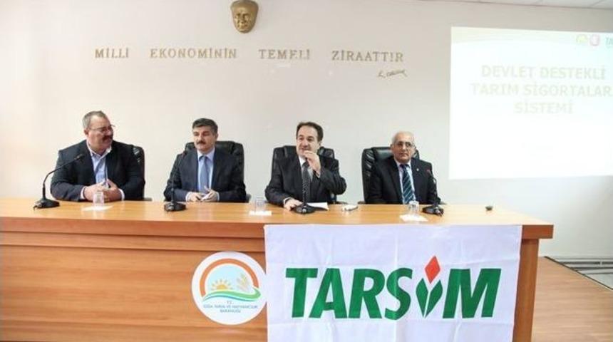Tarım Sigortaları Bilgilendirme Toplantısı Yapıldı