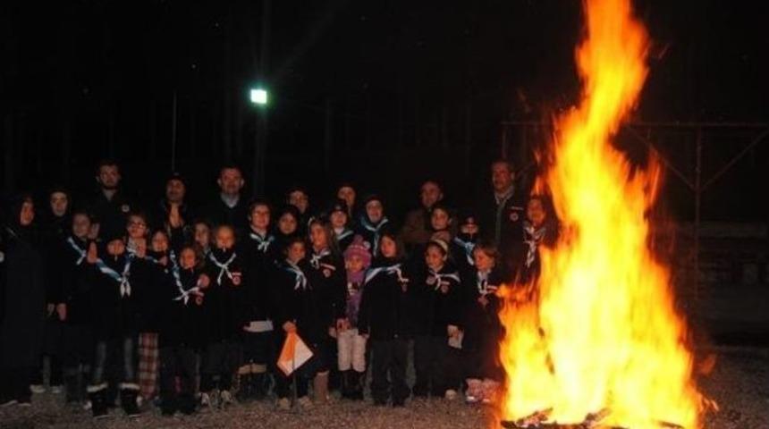 Beyşehir&rsquo;deki İzci Kampı Sona Erdi