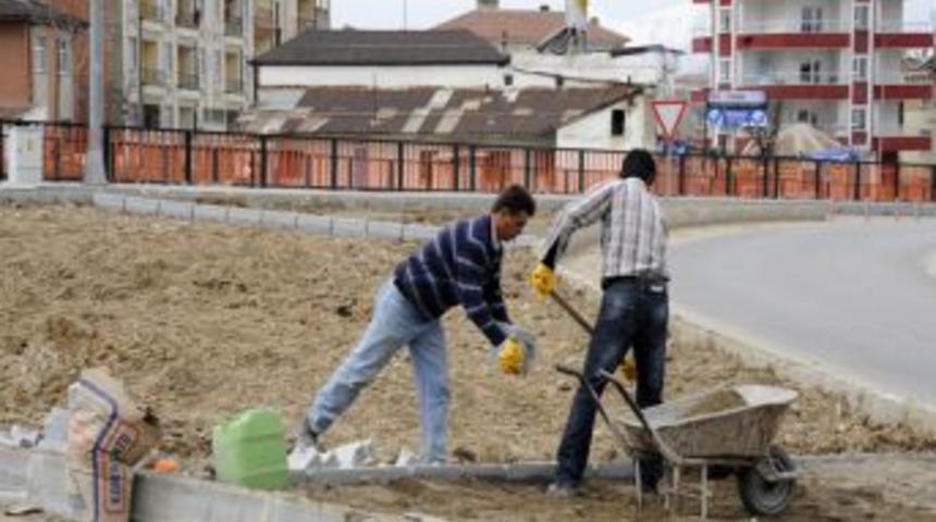 Ereğli K&ouml;pr&uuml;l&uuml; Kavşağı&rsquo;nda &Ccedil;evre D&uuml;zenlemesi Yapılıyor