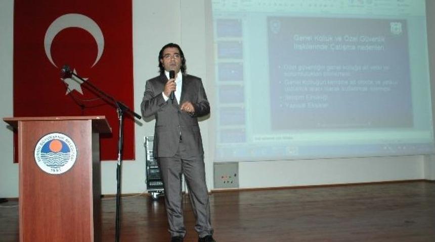 Emniyetten &Ouml;zel G&uuml;venlik G&ouml;revlilerine Seminer