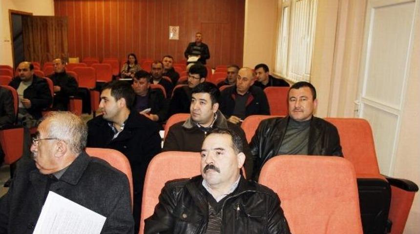 Dinar&rsquo;da İş Sağlığı Ve G&uuml;venliği Toplantısı Yapıldı