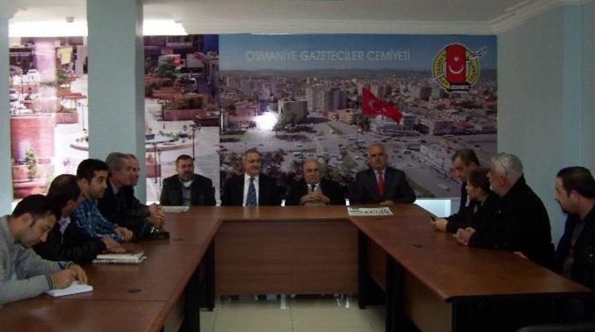 Osmaniye Belediye Başkanı Kadir Kara, Ogc&rsquo;yi Ziyaret Etti