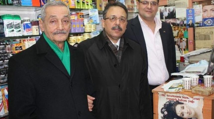 Mazıcıoğlu Turistik &Ccedil;arşı Esnafını Ziyaret Etti