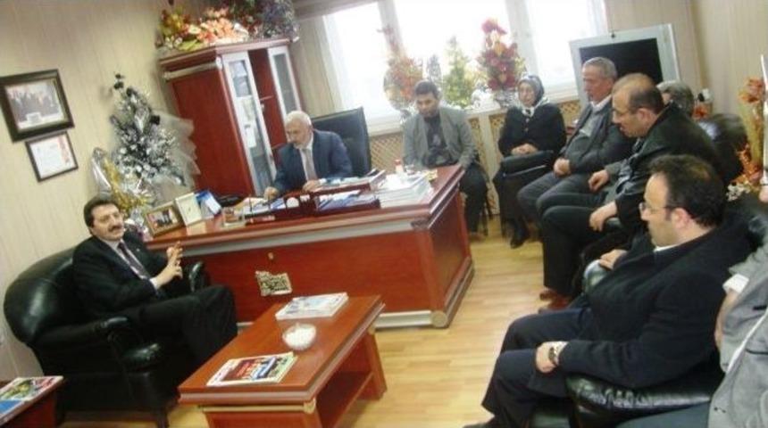 Btso&rsquo;dan Ak Parti İl Başkanlığına Ziyaret