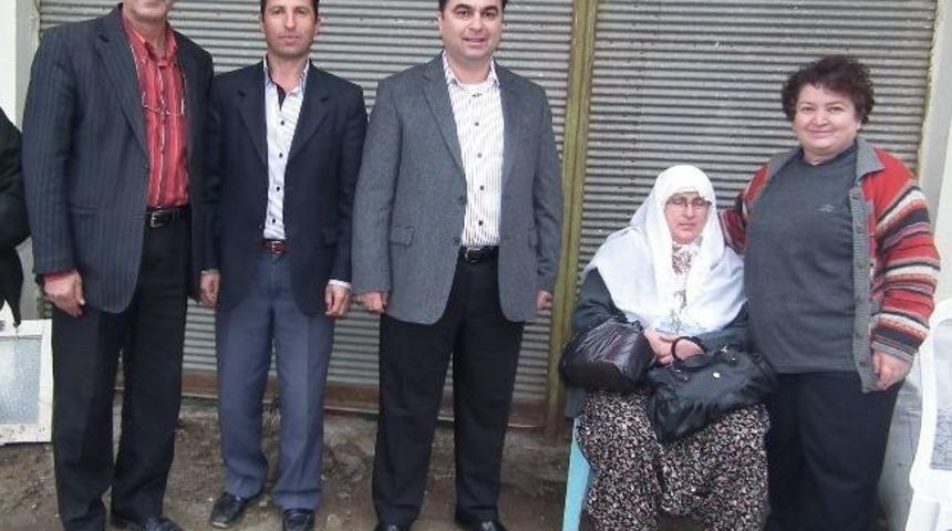 K&ouml;şk Belediye Başkanı Kılın&ccedil;, &Ouml;ğretmenini Evinde Ziyaret Etti