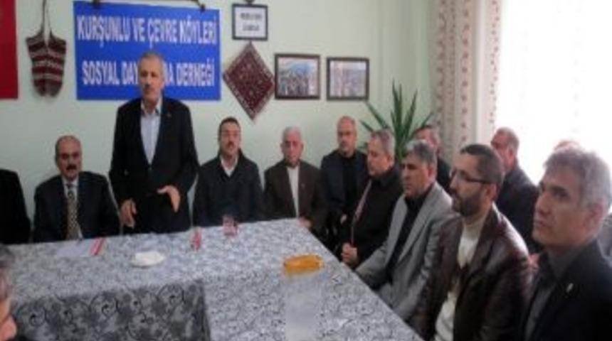 Ak Parti Heyetinden Kurşunlular Derneği&rsquo;ne Ziyaret