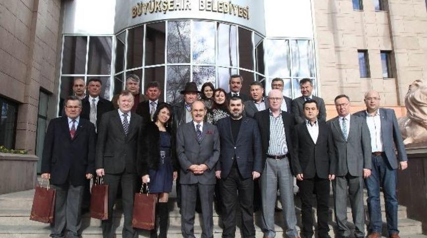 Romanya Tatarlarından B&uuml;y&uuml;kşehir Belediyesi&rsquo;ne Ziyaret