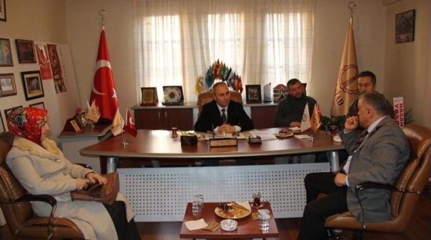 Vefa Derneği'nden Sezer&rsquo;e Hayırlı Olsun Ziyareti