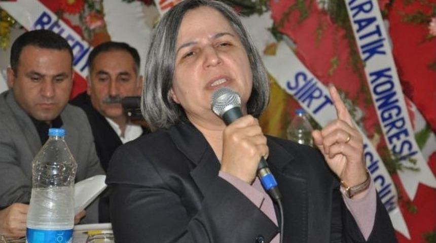 Bdp'li Kışanak, Bayrak Yerine Asılana Kadar Konuşmasına Ara Verdi