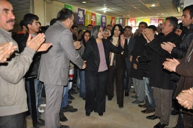 Bdp li Kışanak, Bayrak Yerine Asılana Kadar Konuşmasına Ara Verdi 1