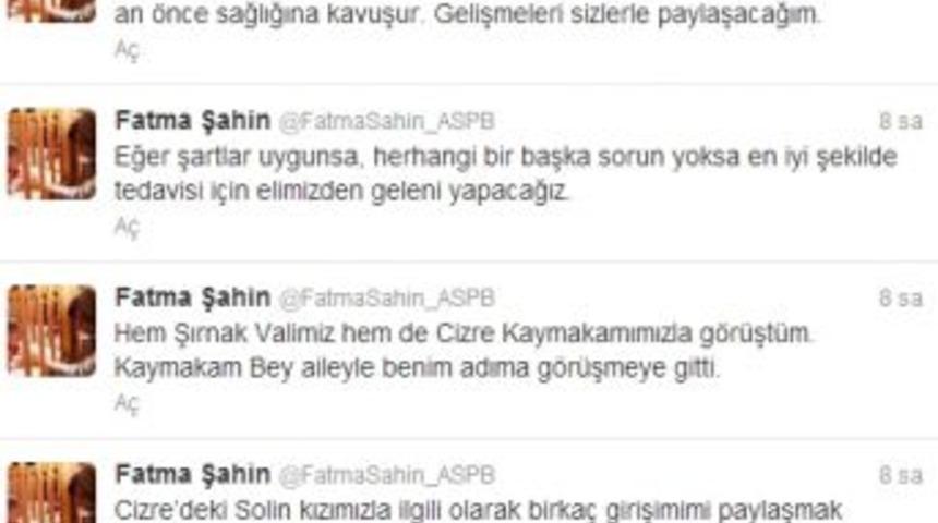 Cizreli Solin I&ccedil;in Bakan Şahin Devreye Girdi