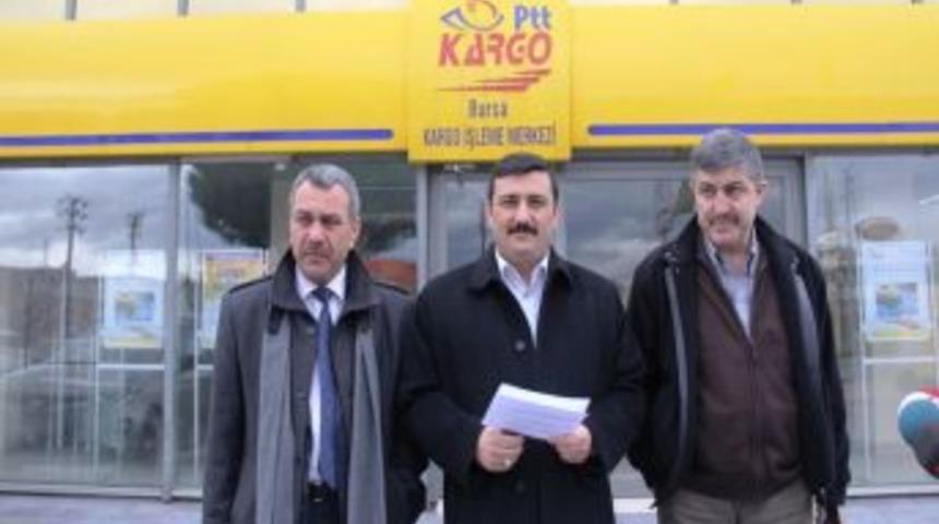 Kamusen: Bursa&rsquo;da 38 Bin G&ouml;nderi Birikti, PTT Kargo Kilitlendi