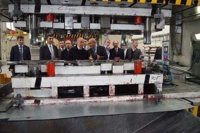 Vali Harput tan Yepsan Savunma Sanayi Ve Havacılık Fabrikasına Ziyaret 1