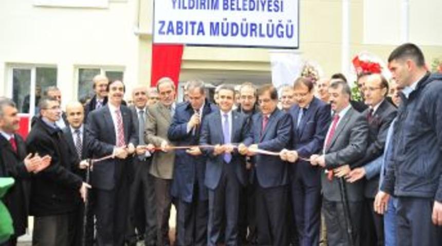 Yıldırım Belediyesi Zabıta M&uuml;d&uuml;rl&uuml;ğ&uuml;'n&uuml;n Yeni Binası T&ouml;renle A&ccedil;ıldı