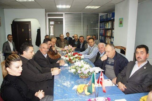 G&uuml;lşen&rsquo;den Muhtarlar Derneği İle Ziraat Odası na Ziyaret 2