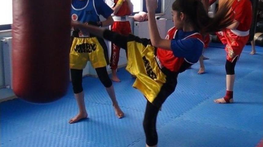 Sporcuların Muay Thai T&uuml;rkiye Şampiyonası Hazırlığı