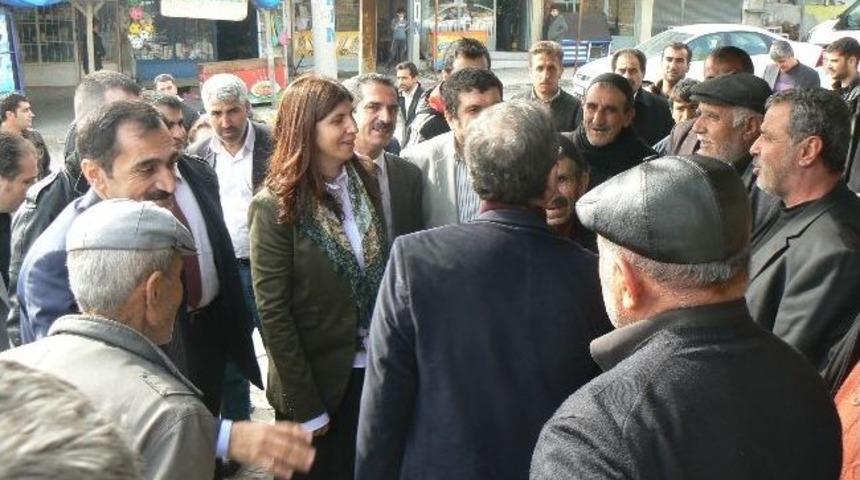 Ak Parti Milletvekili Mine L&ouml;k Beyaz'dan Kulp İl&ccedil;esine Ziyaret