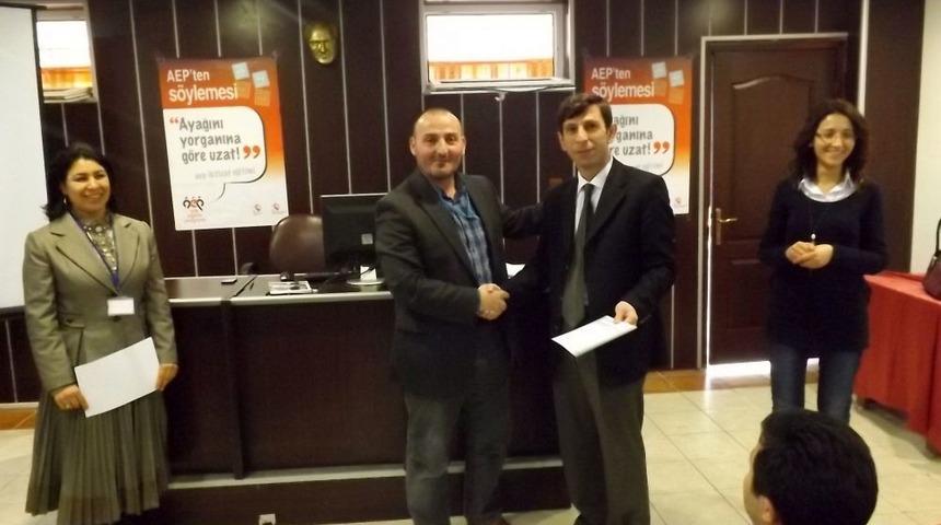 Yozgat'ta 'Aile Eğitim Programı' Seminerine Katılanlara Belgeleri Verildi