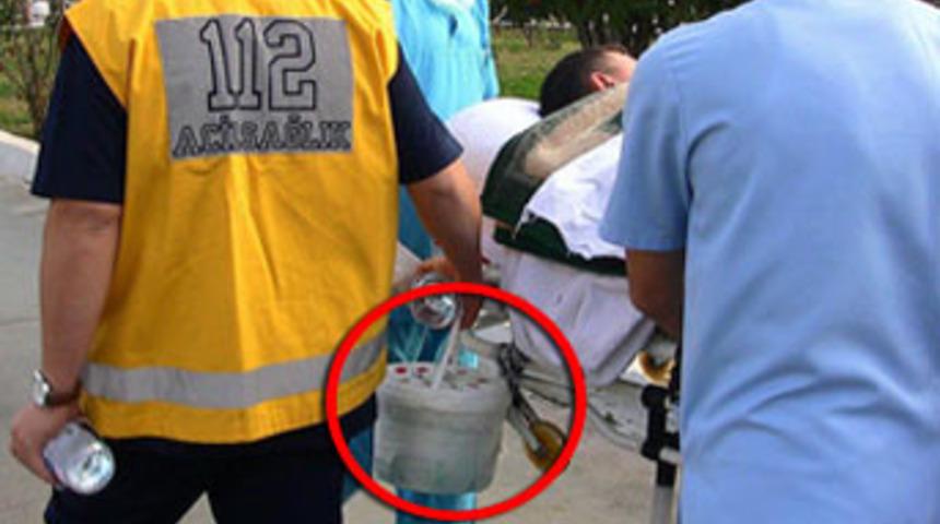 Kopan bacak kovayla getirildi
