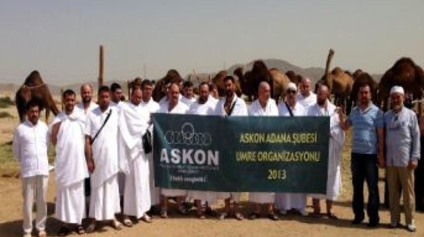 Askon &Uuml;yeleri Ve Yakınları Umre'den D&ouml;nd&uuml;