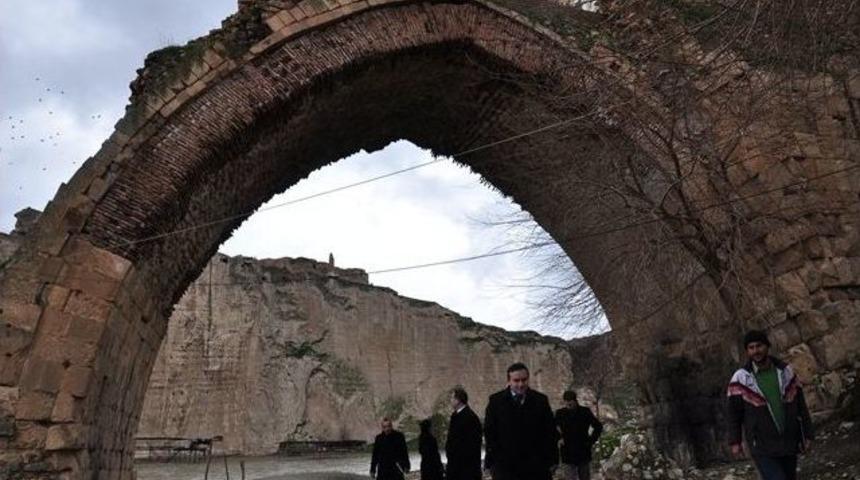 Hasankeyf&rsquo;te Gezi G&uuml;zergahı &Ccedil;alışmaları Devam Ediyor