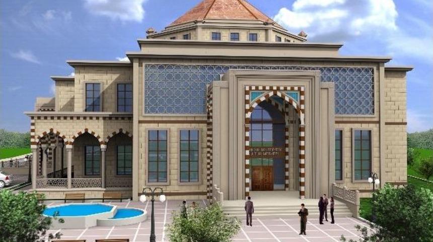 K&uuml;lt&uuml;r Merkezi İnşaatı Hızla Devam Ediyor