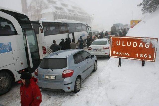 Uludağ’da Trafik İşkencesi