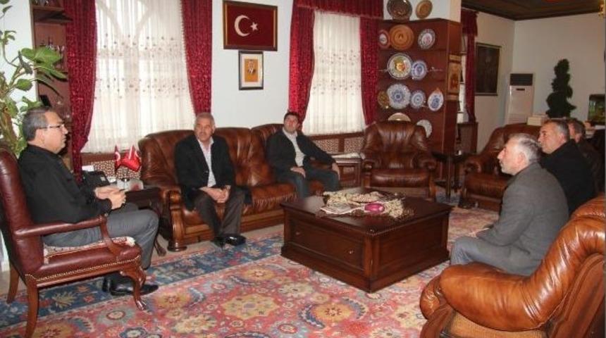 &Uuml;nver&rsquo;e Sanayi Esnafından Teşekk&uuml;r Ziyareti
