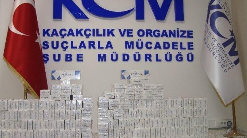 Samsun'da 2 Bin 950 Paket Ka&ccedil;ak Sigara Ele Ge&ccedil;ti