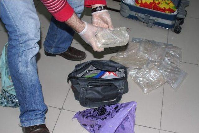 Gaziantep’te 5 Kilo 905 Gram Eroin Maddesi Ele Geçirildi