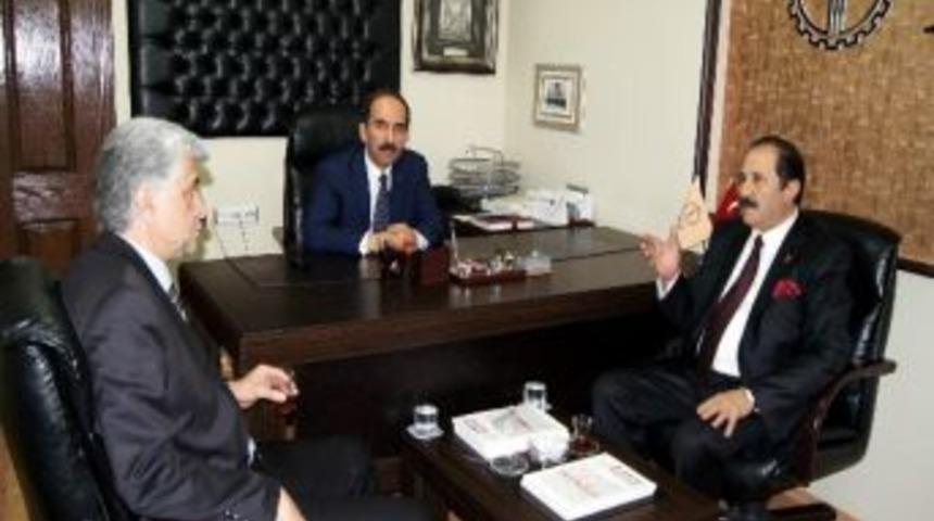 K&ouml;ksal&rsquo;dan M&uuml;siad Başkanına Ziyaret