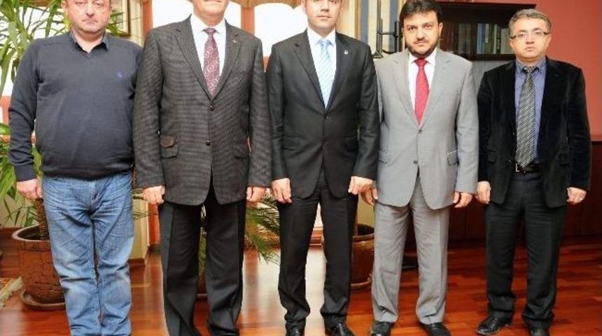 Jeofizik M&uuml;hendisleri Odasından Başkan D&uuml;ndar&rsquo;a Ziyaret