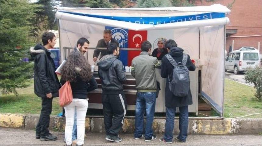 Odunpazarı Belediyesi'nden Öğrencilere Sıcak Çorba İkramı