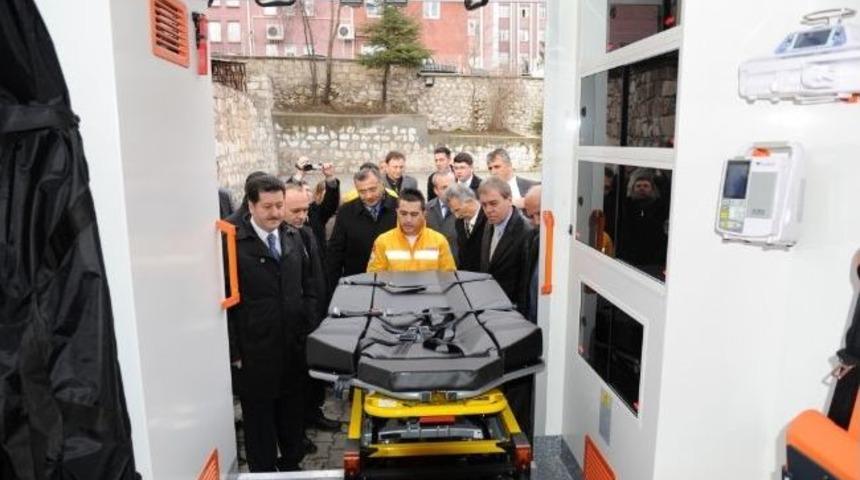 K&uuml;tahya'ya 6 Yeni Ambulans Daha