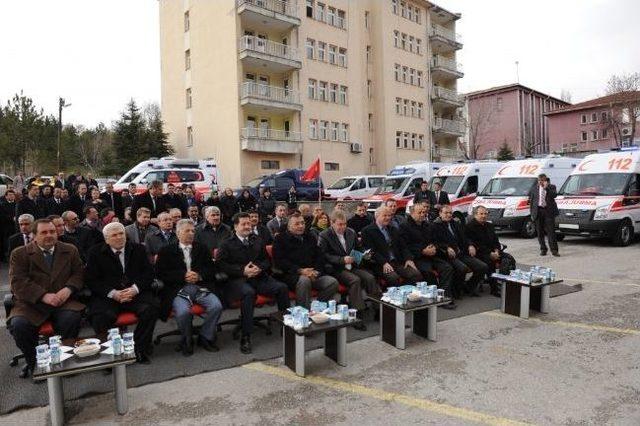 Kütahya'ya 6 Yeni Ambulans Daha