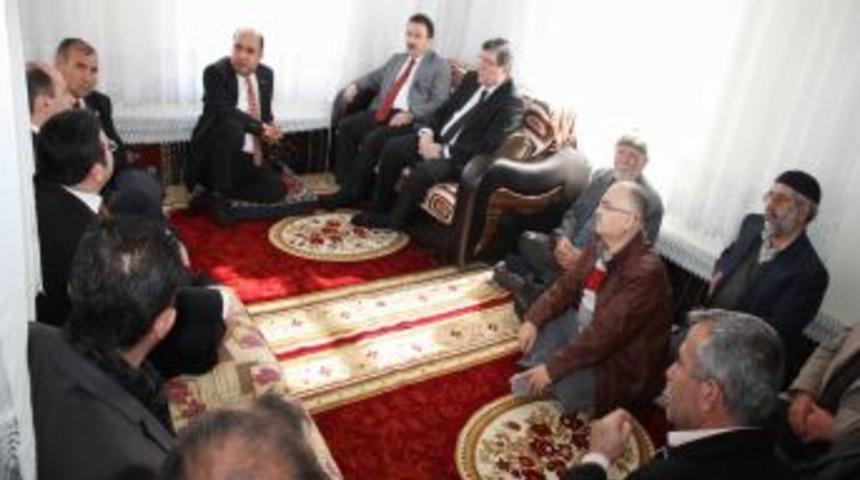 Aksaray Protokol&uuml;nden Taziye Ziyareti