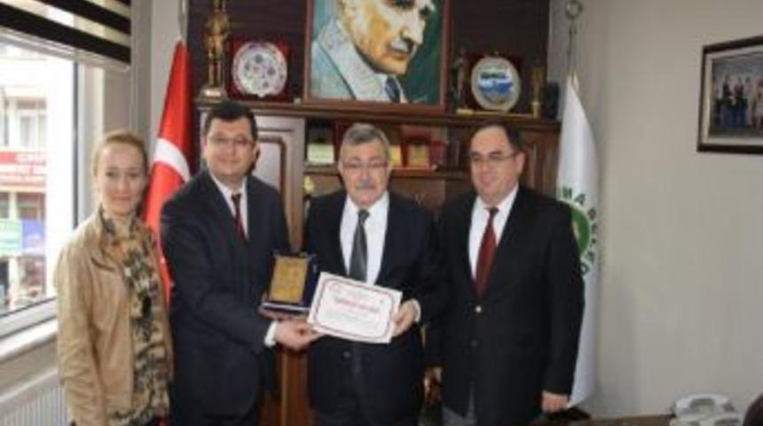 Tarım İl&ccedil;e M&uuml;d&uuml;r&uuml;'nden Başkan G&uuml;lşen&rsquo;e Ziyaret