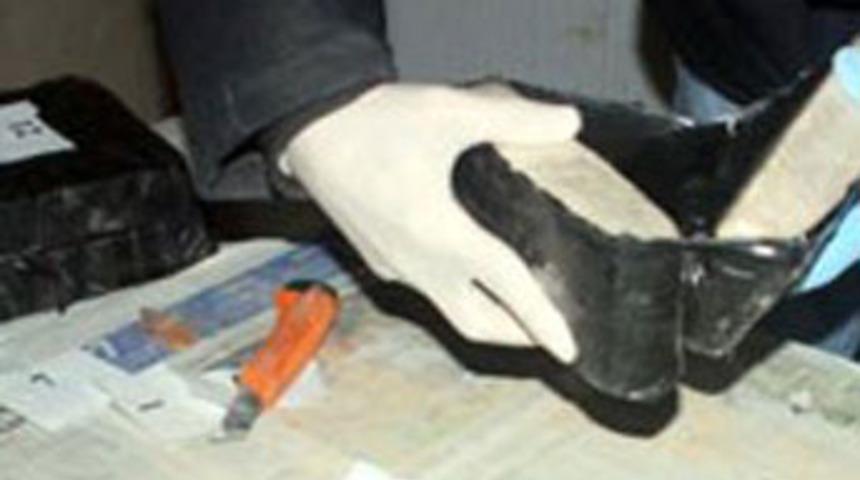 500 bin liralık eroin ele ge&ccedil;irildi