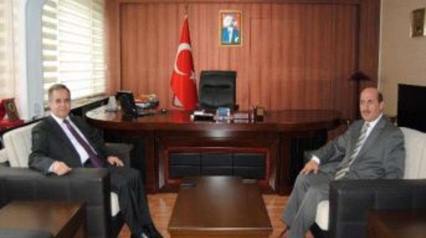 Vali Tapsız, Genel Sekreter Bolat’ı Ziyaret Etti