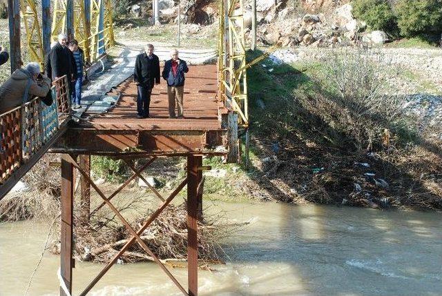 Yatağan’ın Sembolü Olan Demir Köprü 8 Yıl Aradan Sonra Yapılıyor